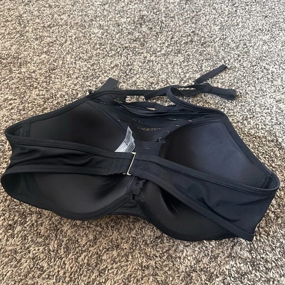 VS Archives Swim Sexy Tee High Neck Push Up Bikini Top - Picture 4 of 4